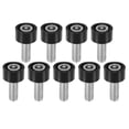 thumbnail image 1 of Unique Bargains 9 Pcs M8x1.25 Exhaust Header Manifold Cup Washers Bolts Engine Racing Exhaust Header Cup Bolts Red for Honda for Acura, 1 of 8