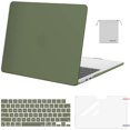 thumbnail image 1 of Compatible con MacBook Air de 13 pulgadas (2024, 2023, 2022, M3, A3113, M2, A2681), Touch ID, funda rígida y teclado., 1 of 4