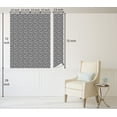thumbnail image 6 of Ambesonne Music Peel & Stick Wallpaper for Home, Fun Notes Circular Hoops, 13"x72", Black White, 6 of 6