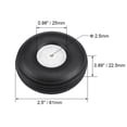 thumbnail image 2 of Conjuntos de neumáticos y ruedas Uxcell para avión RC, neumático de esponja PU con cubo de plástico, 2.5" 2Pcs, 2 of 3