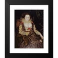 thumbnail image 2 of Marcus Gheeraerts the Younger 19x24 Black Modern Framed Museum Art Print Titled - Portrait of a Lady, 2 of 5