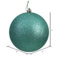 thumbnail image 2 of Vickerman 3" Sea Foam Glitter Ball Ornament, 12 per Bag, 2 of 5