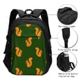 thumbnail image 3 of Honeii Bold Squirrel Silhouettes for Travel Laptop Backpack, Business Laptops Backpack with USB Charging Port, College High School Computer Bag for Men Women, 3 of 7