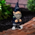 thumbnail image 3 of Seattle Seahawks 11'' Garden Gnome, 3 of 4
