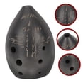 thumbnail image 4 of Necvior Artistic 8 Hole Black Clay Ocarina Traditional Chinese Flute Decoration Wind Instrument Perfect for Relaxation, 4 of 10