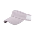 thumbnail image 4 of Unisex Performance Sun Visor Hat Quick Dry Breathable Running Cap for Outdoor Sports Tennis Golf Hiking Athletics Monochrome, Navy Blue, 4 of 4