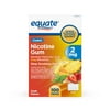 Equate Nicotine Coated Gum 2 mg, Stop Smoking Aid, Fruit Flavor , 100 Count