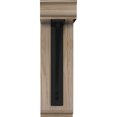 thumbnail image 2 of 3 1/2"W x 11 1/2"D x 14"H Crawley Traditional Ironcrest Smooth Bracket, Douglas Fir (1 1/2"W x 7 1/2"D x 10"H Iron Bracket), 2 of 5