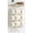 White, variant on Towel Racks for Bathroom, Towel Rack Wall Mounted with Shelf and 3 Hooks, Towel Storage for Small Bathroom for Rolled Bath Towels, Brushed Nickel