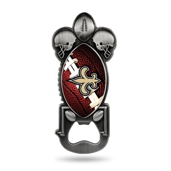 New Orleans NFL Saints Party Starter Magnetic Metal Bottle Opener
