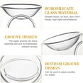 thumbnail image 2 of Essential Oil Burner Transparent Glass Aromatherapy Tealight Candle Holder for Home Meditation Tea Room, 2 of 8