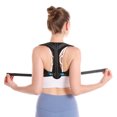 thumbnail image 3 of Back Brace, Adjustable Size Posture Brace Soft Breathable Non-sweat  For Shoulder Position Correction For Back Position Correction For Neck Position Correction, 3 of 8