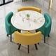 thumbnail image 1 of Green Floor Dining Table Set 4 Chairs Modern Negotiation Coffee Tables Kitchen Table A Manger Living Room Furniture GPF50YH My Lux Decor Round, 1 of 28
