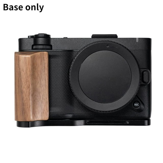 Camera Grip Wooden Handle Base Height-Enhanced Compatible with Nikon