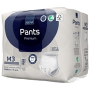 Abena Premium Pants M3 Disposable Underwear Pull On with Tear Away Seams Medium, 1000021324, 50, 180 Ct