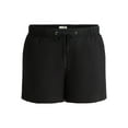 thumbnail image 5 of Terra & Sky Women's Plus Size Linen Blend Shorts, 5 of 5