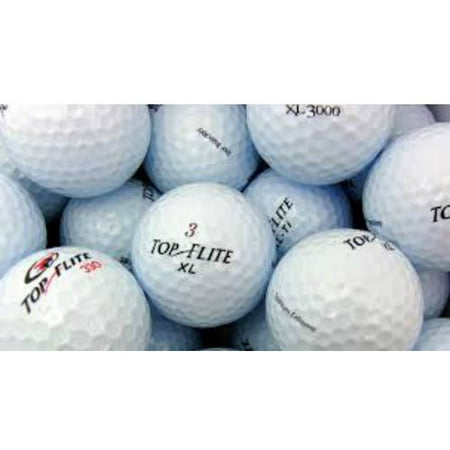 Top Flite Golf Balls, Used, Mint Quality, 12 Pack