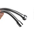 thumbnail image 4 of Hose 2m Stainless Steel 79 Inchs Extra Long Shower Hose Chrome Replacement Shower Pipe, 4 of 5