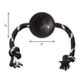 thumbnail image 2 of Pelota de Caucho Kong Negra Extreme con Cuerda para Perro, 2 of 4