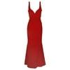 Jill By Jill Stuart Red Sleeveless Crepe Sweetheart Gown 12