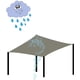 thumbnail image 4 of Toldo rectangular impermeable para jardín Apuakthei con protección UV y resistente a la intemperie, 4 of 8