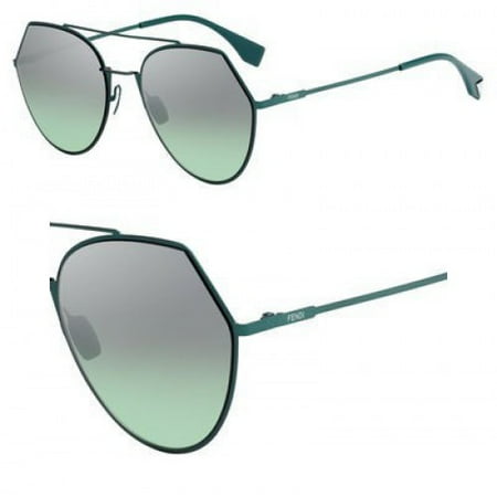 Gy Light - Sunglasses Fendi Ff 194 /S 01ED Green / GY brown/gold mirror lens