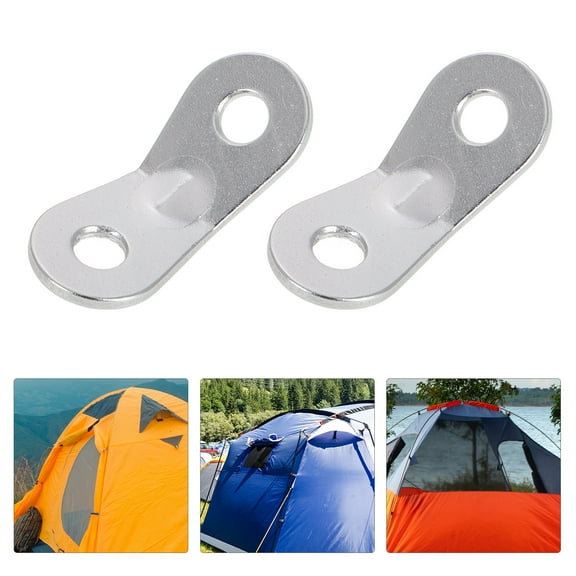 WASHWEPE 12Pcs Aluminum Alloy Guyline Rope Tensioner for Tent and Outdoor Gear Wind Resistance