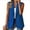 Blue, variant on BODOAO Women's Sleeveless Blazer Vest Casual Open Front Single Button Summer Jacket with Pockets Women's Sleeveless Coat Solid Color Cardigan Suit Casual Lapel Cardigan Jacket with Pockets Blue L