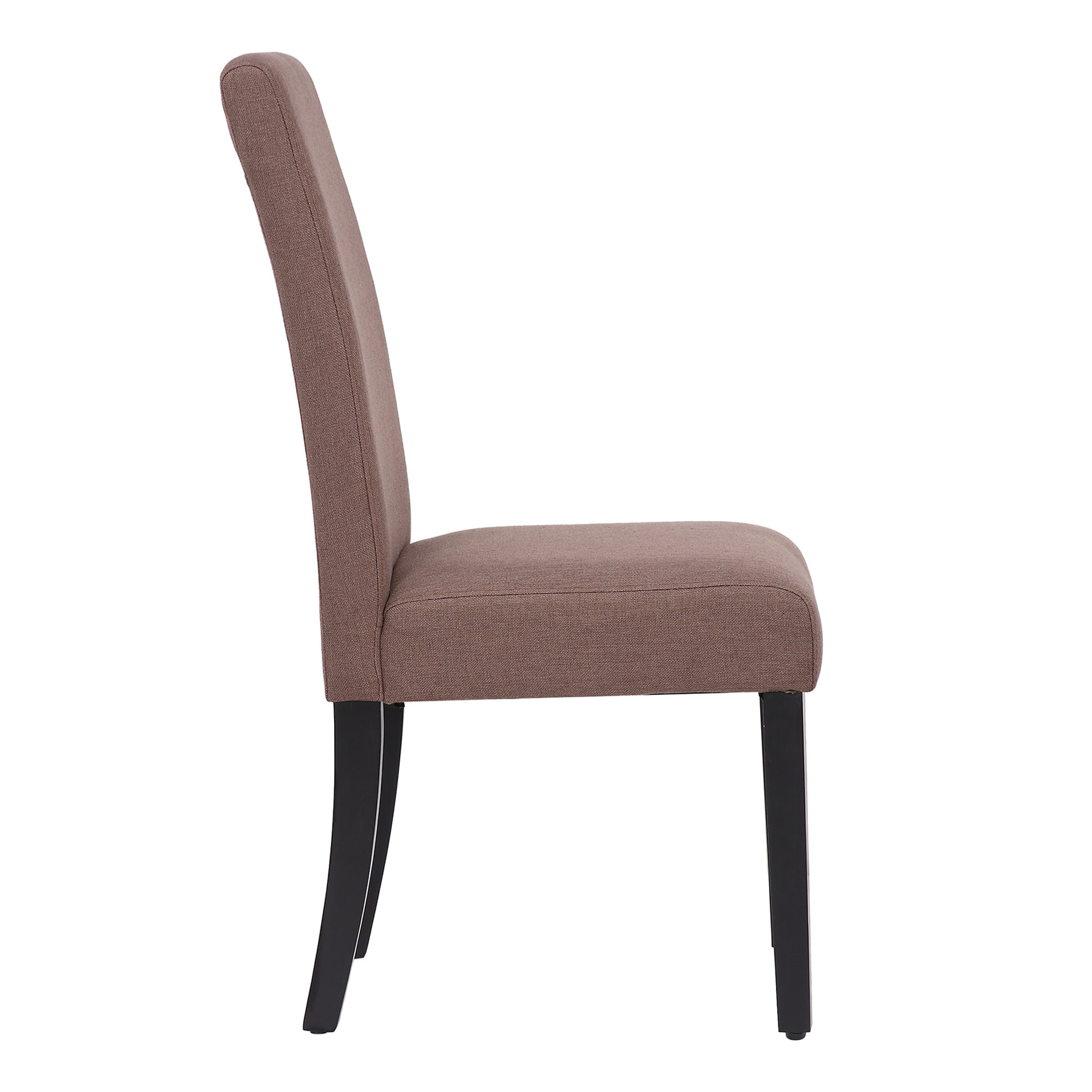 Grandview Upholstered Linen Fabric Dining Chair - 38.6 Gray