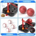 thumbnail image 4 of UQN 3 In 1 Kids/Toddlers Basketball Hoop,Baseball&T-Ball Sets for Kids 3-5,Adjustable Height, Indoor/Outdoor Sports Toys Gifts for Boys Girls Ages 2 3 4 5 6 7 8 Years Old, Christmas Birthday Gift., 4 of 9