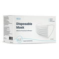 thumbnail image 6 of WeCare Disposable Face Mask, 3-Ply with Ear Loop (50 Individually Wrapped) - White, 6 of 8