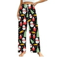 thumbnail image 5 of Couples Christmas Pajama Pants Women Men Pjs Pants Lough Pants Unisex Pajama Bottom for Xmas Costume Gifts, 5 of 7