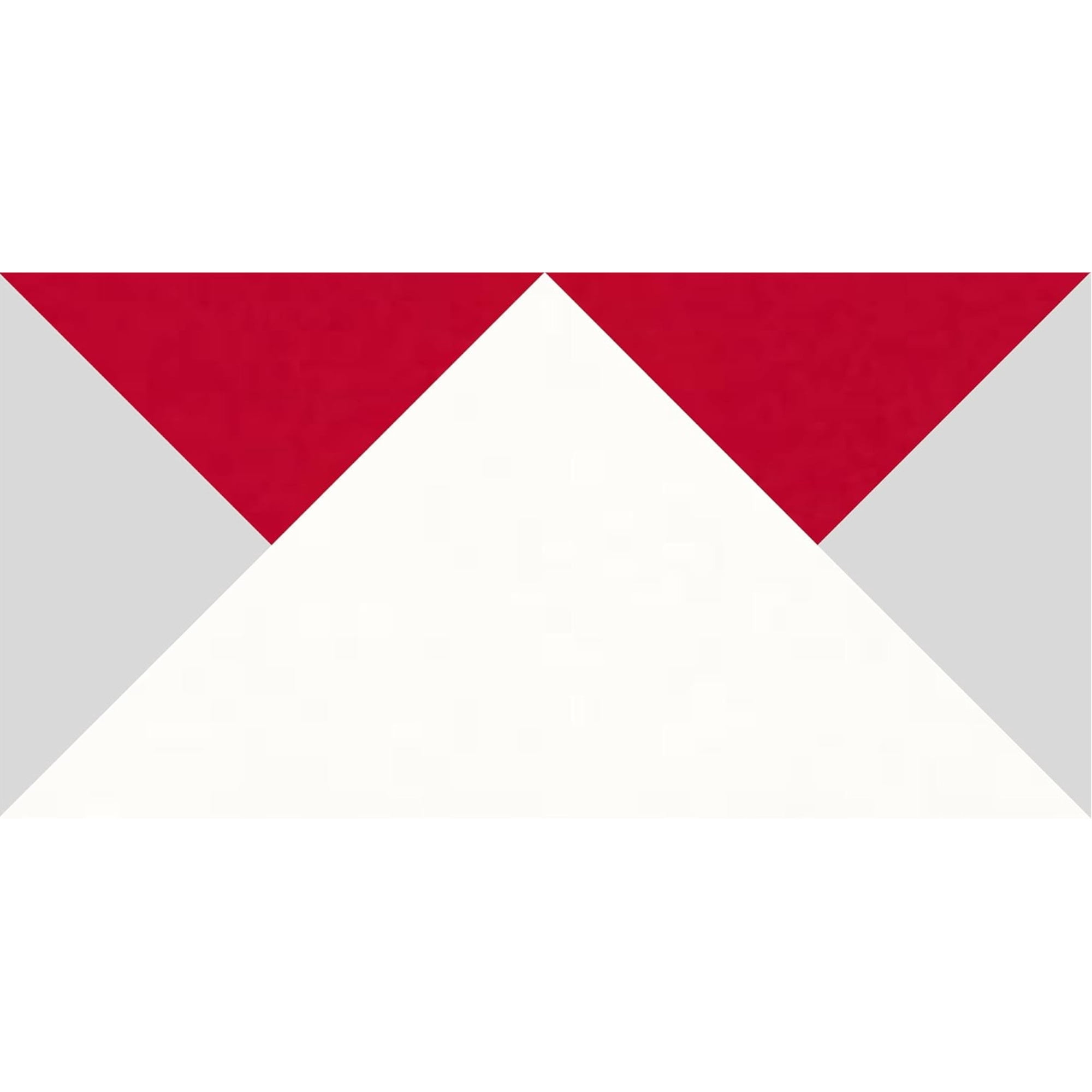 Bloc Loc Flying Geese Quilting Ruler 2” x 4” Finished, 2-1/2” x 4-1/2” Trimmed Size for Quilters