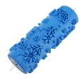 thumbnail image 1 of 3D Embossing Rubber Roller, 5 Inch Rubber Versatile Embossing Texture Rubber Roller for Furniture Wall Ceiling Cabinetry, 1 of 7