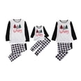 thumbnail image 1 of Pyjamas de Noël Assortis pour la Famille, Tenue de Nuit à Carreaux Unie, Vêtements d'Intérieur, 1 of 1