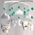 thumbnail image 1 of Crib Holder Rattles Bracket Set Clockwork Music Box For Kids Handmade DIY Bed Bell Material Package Baby Toys 0-12 Months heqiyong LED, 1 of 2