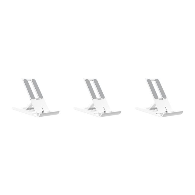 Kearding Soporte para teléfono de escritorio Soporte para tableta Soporte para teléfono inteligente Cuna Manos libres Blanco Type1 NO1