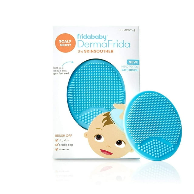 Cepillo de baño para bebés Frida Baby DermaFrida The SkinSoother