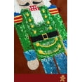 thumbnail image 3 of Fennco Styles Embroidered Sequin Nutcracker Velvet Throw Pillow Cover 18" W x 18" L - Brown Festive Cushion Case for Home, Christmas, Winter Holidays Décor, and Special Occasions, 3 of 6