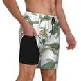 thumbnail image 2 of Balery Cute Turtle Bañador para hombre, shorts de playa de secado rápido con entrepierna y forro de compresión-XX-Large, 2 of 6