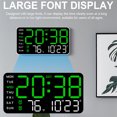 thumbnail image 2 of Descripción Despertador Reloj Cabecera Pared Alarma Digital, 2 of 9