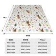 thumbnail image 3 of Pofeuu German Shepherd Dog Print Ultra-Soft Micro Fleece Blanket,for Bed Or Sofa,All Season Throw Blankets Flannel Blanket-50"x40", 3 of 7