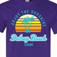 thumbnail image 4 of Inktastic Summer Enjoy the Sunshine Delray Beach Florida in Blue T-Shirt, 4 of 5