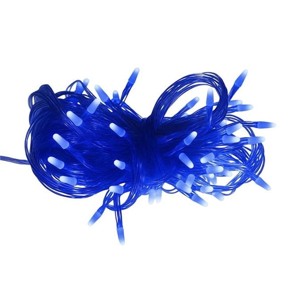 Elegani 100 LED String Lights – Blue, 8 Lighting Modes -32ft