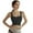 Black_AU21, variant on Comfy Sports Bras for Women Gym Yoga Crop Tops Workout Running Athletic Full Coverage Longline Bralette Pink 40