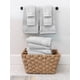 thumbnail image 4 of Juego de Toallas de Baño de 4 Piezas de Hotel de Lujo en Gris Claro: Suaves y Absorbentes para un Secado Rápido de Comfort Canopy, 4 of 14