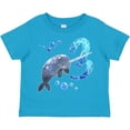 thumbnail image 3 of Inktastic Cute Narwhal 3rd Birthday Boys or Girls Toddler T-Shirt, 3 of 5