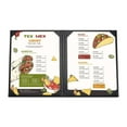 thumbnail image 3 of WeChef 5 Pack Menu Covers 8.5"x11" 2 Views Faux Leather Cafe Restaurant Bars, 3 of 7