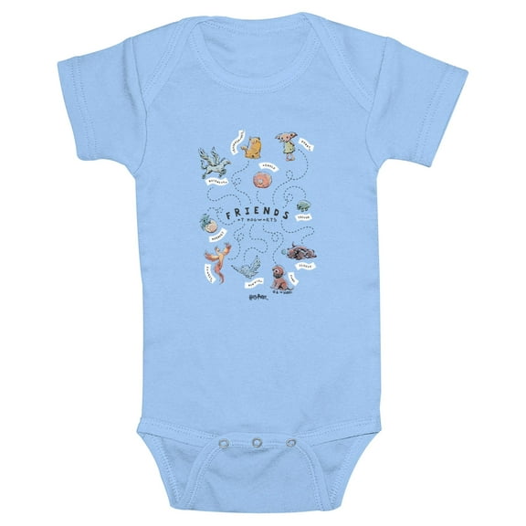 Infants' Harry Potter Hogwarts Friends Path Puzzle  Bodysuit