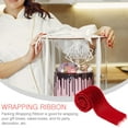 thumbnail image 2 of CRILSTYLEO De Embalaje Roja Para Bodas Y Fiestas Con Textura Suave Y, 2 of 5